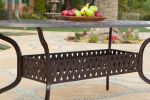 Savannah Outdoor Aluminum Oval Dining Table