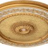 Golden Dream Round Chandelier Ceiling Medallion 60