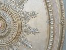 Champagne Large Oval Chandelier Ceiling Medallion 79 inches