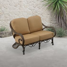 Grand Bonaire Weave Outdoor Loveseat