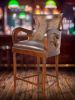 French Lodge Fur Bar Stool VE