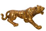 Bengal Tiger 38 Inch Long Antique Gold Finish