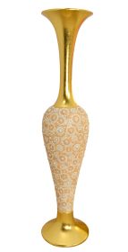 Radiant Pearl Tall Vase