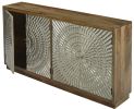 Modern Mango Aluminum Credenza