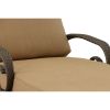 Grand Bonaire Weave Swivel Lounge With Pillow