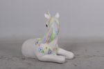 Unicorn Foal Resting Rainbow