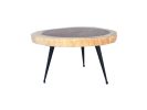 Suar Wood Round Coffee Table