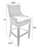 Alfresco Bar Stool Kuba Weave Savannah Wash