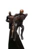 Running Men on Metal Stand Set of 2