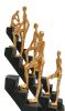 Set of 3 Climbing Stairs Statue