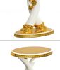 Golden Tusk Accent Table