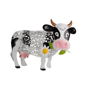 Daisy Cow Solar Light Resin Decoration Garden Decoration