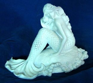 Resin Mermaid On Rock