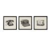 Vintage Models 3-piece Framed Wall Art Set