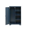 PRACTIACAL SIDE CABINET FOR NAVY BLUE COLOR, WITH 1 DOOR WITH SHELF