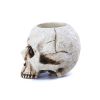 Halloween Ornament 2022,Skull Candle Holder Home Decoration Antique Tears Ornaments Columnar Candle Base Tea Wax Holder