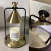 Melting Wax Lamp Aromatherapy Lamp Simple Timing Dimming Smoke-free Bedroom Tranquilizing Fragrance Candle Melting Wax Lamp